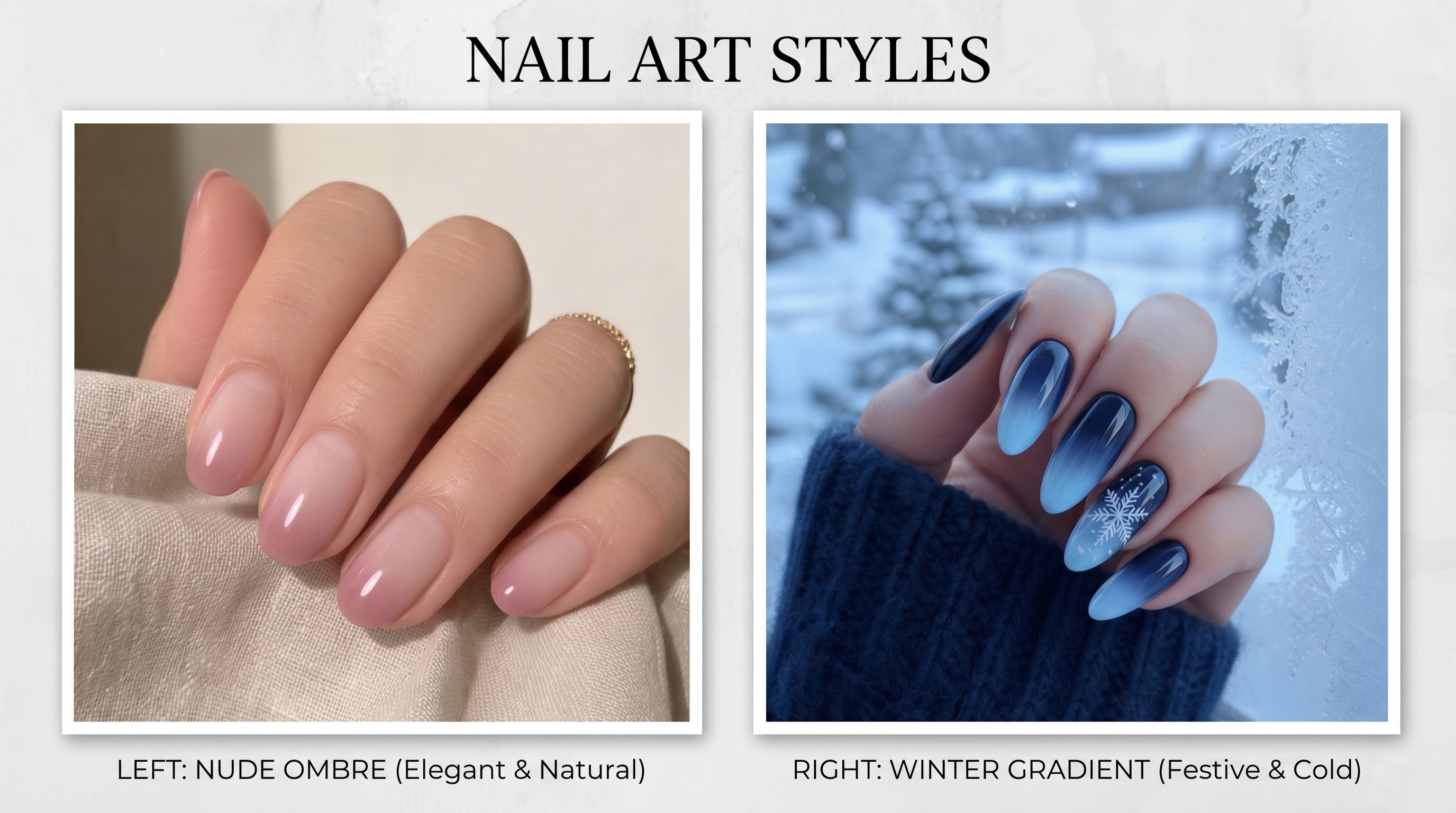 Ombre Nail Colors: 21 Ideas for Winter 2025–2026
