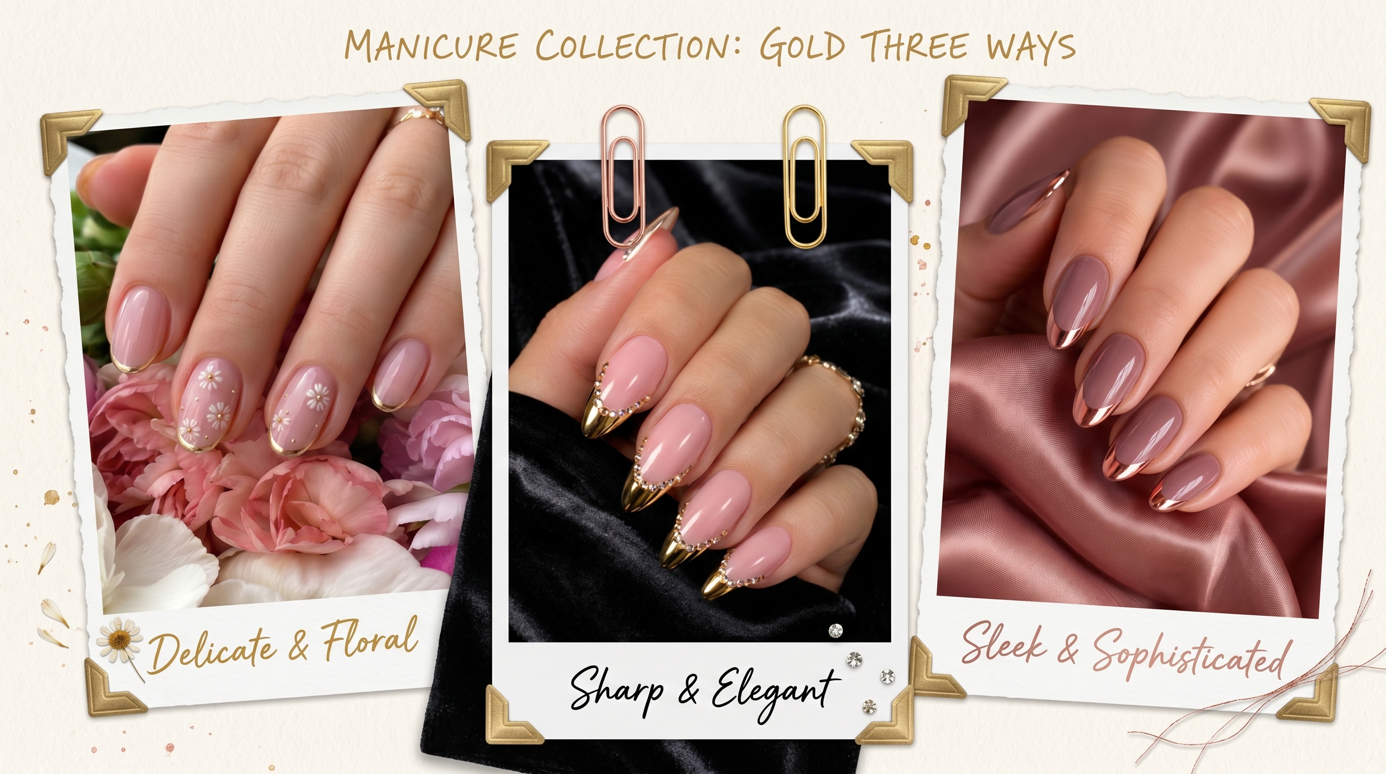 30 Gold French Tip Nails That'll Make You Ditch Your Regular Mani