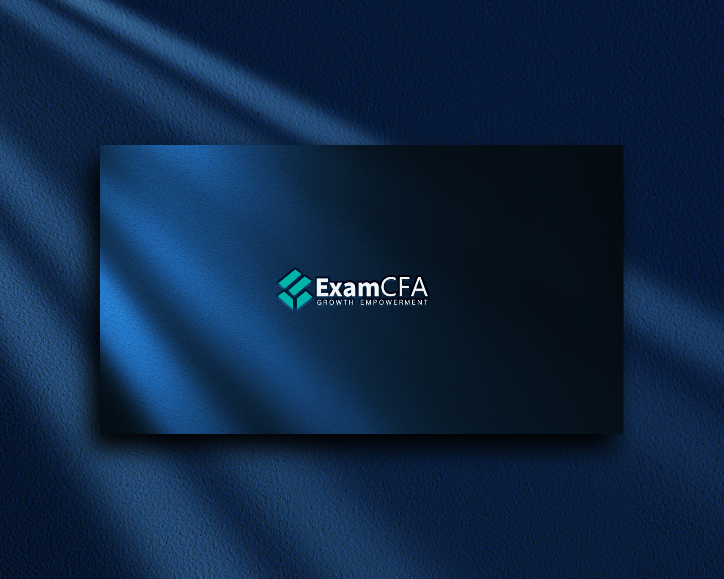 ExamCFA Logo Reveal | Professional Finance Education Brand Intro