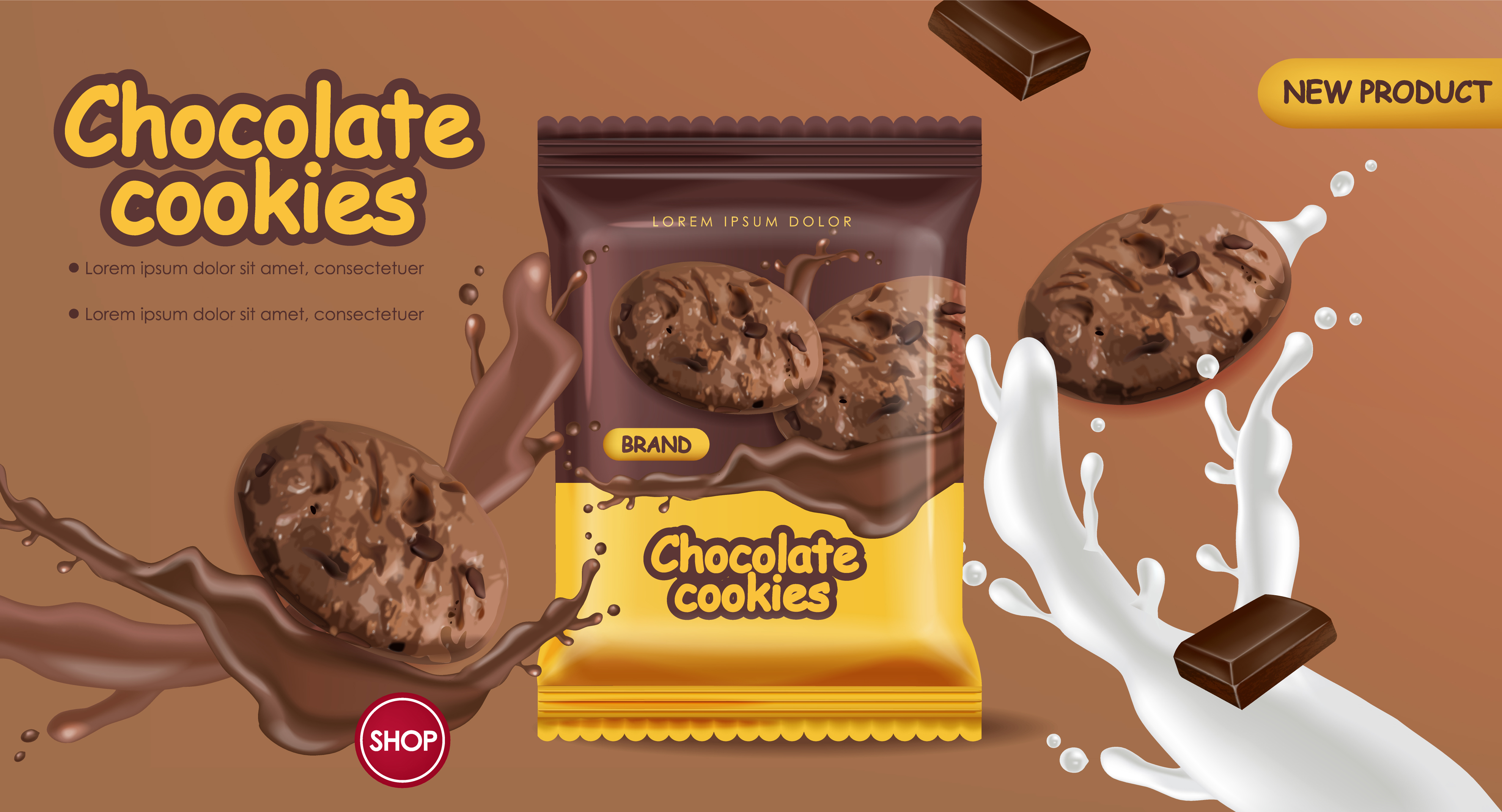Chocolate Cookies Advertisement | New Product Promo Video