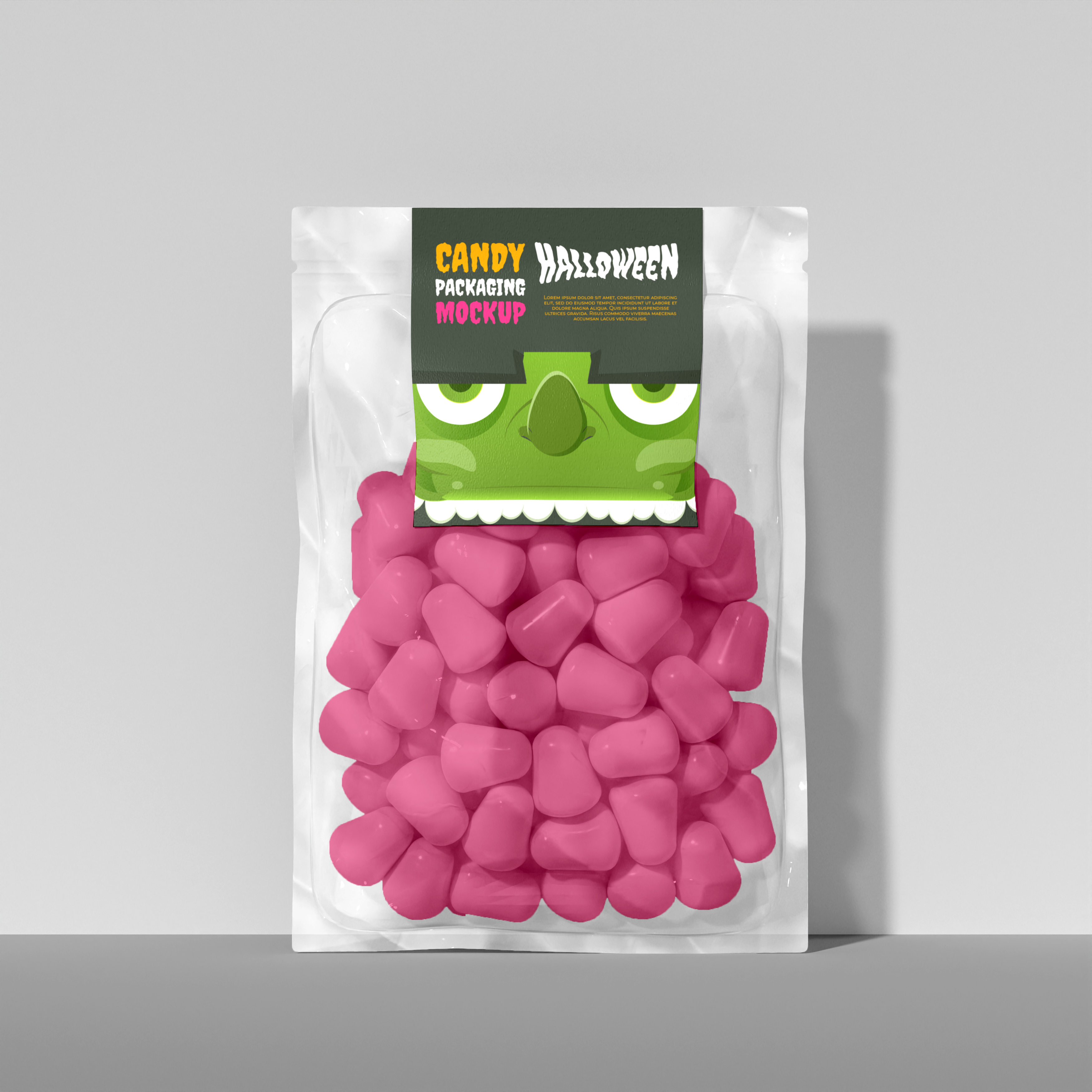 Halloween Candy Packaging Promo | Spooky Sweet Product Advertisement