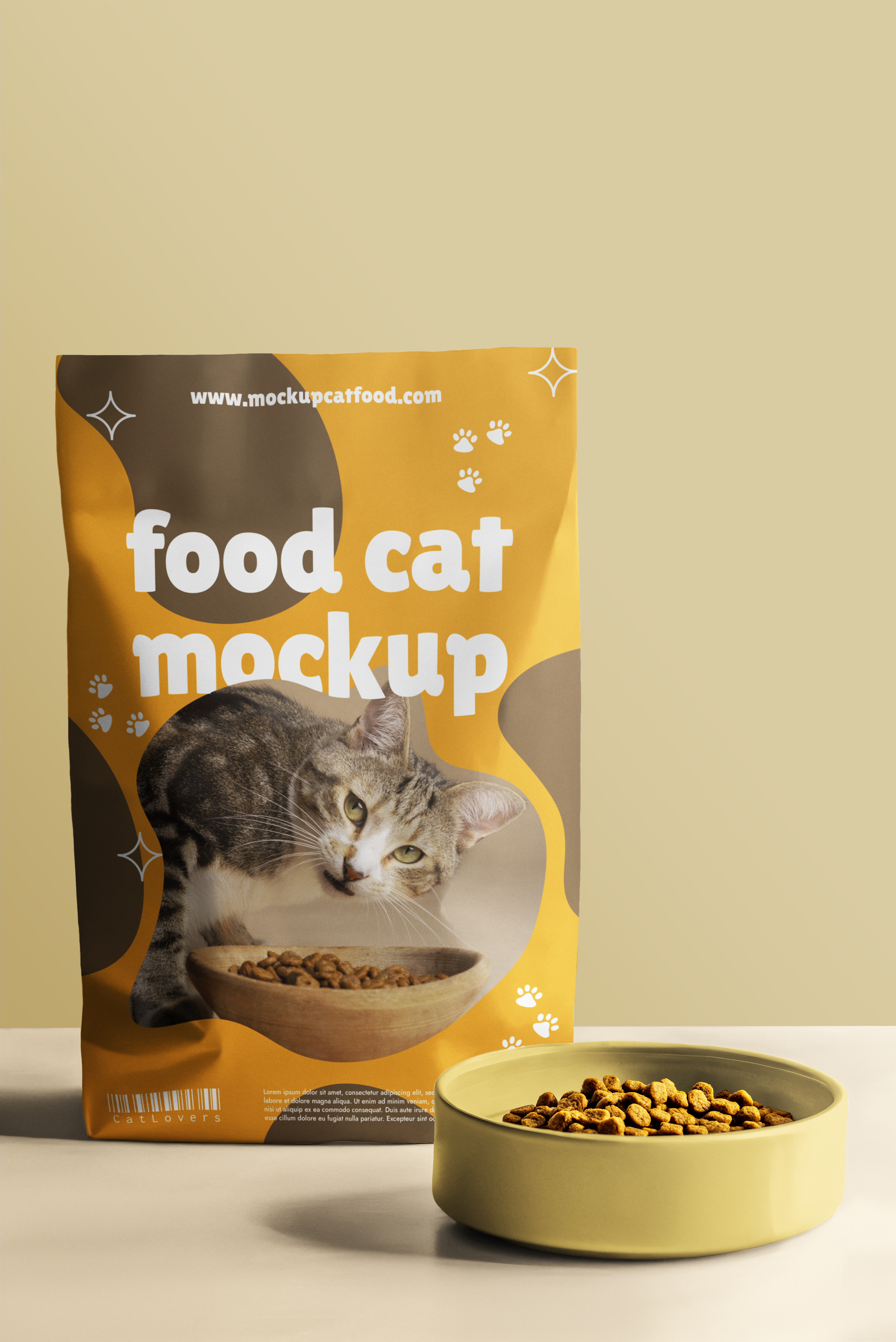 Cat Food Packaging Promo | Premium Pet Food Product Advertisement